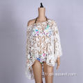 Crochet Filles Robe De Plage Robe Blanche Sexy Beachwear